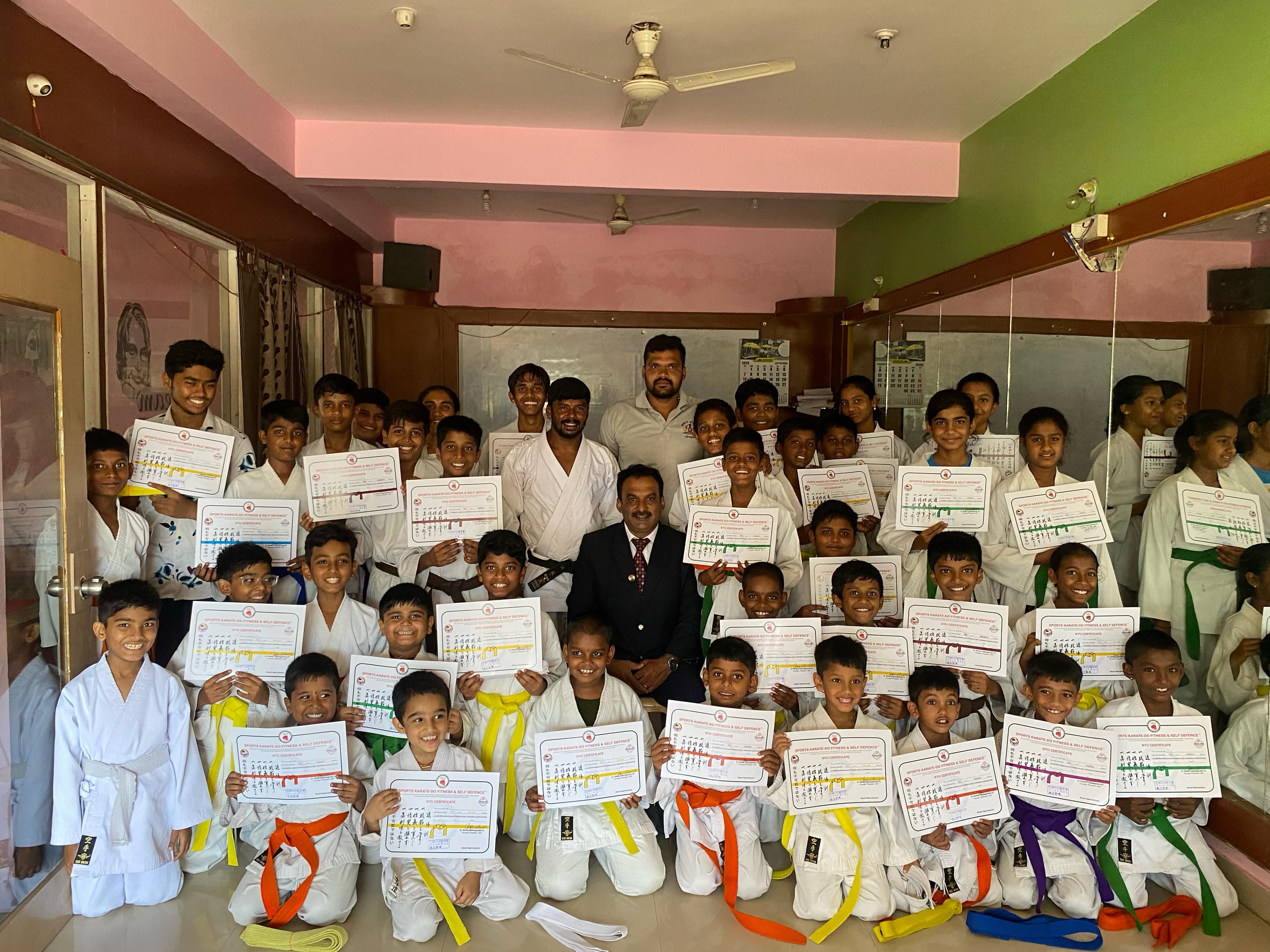 Kungal Kyu Grading — Certificates with Sensei