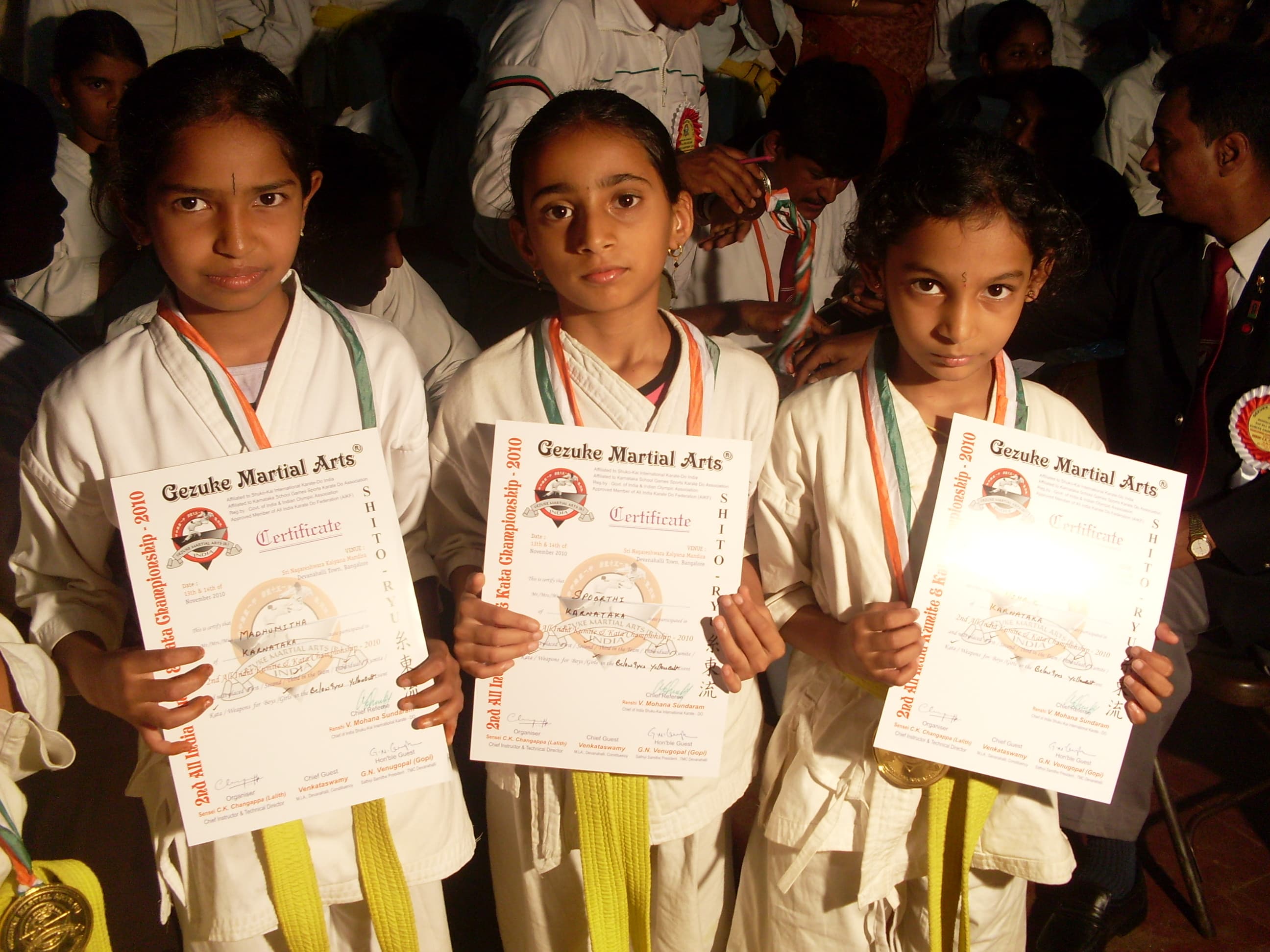All-India Kata Championship — Medal Winners