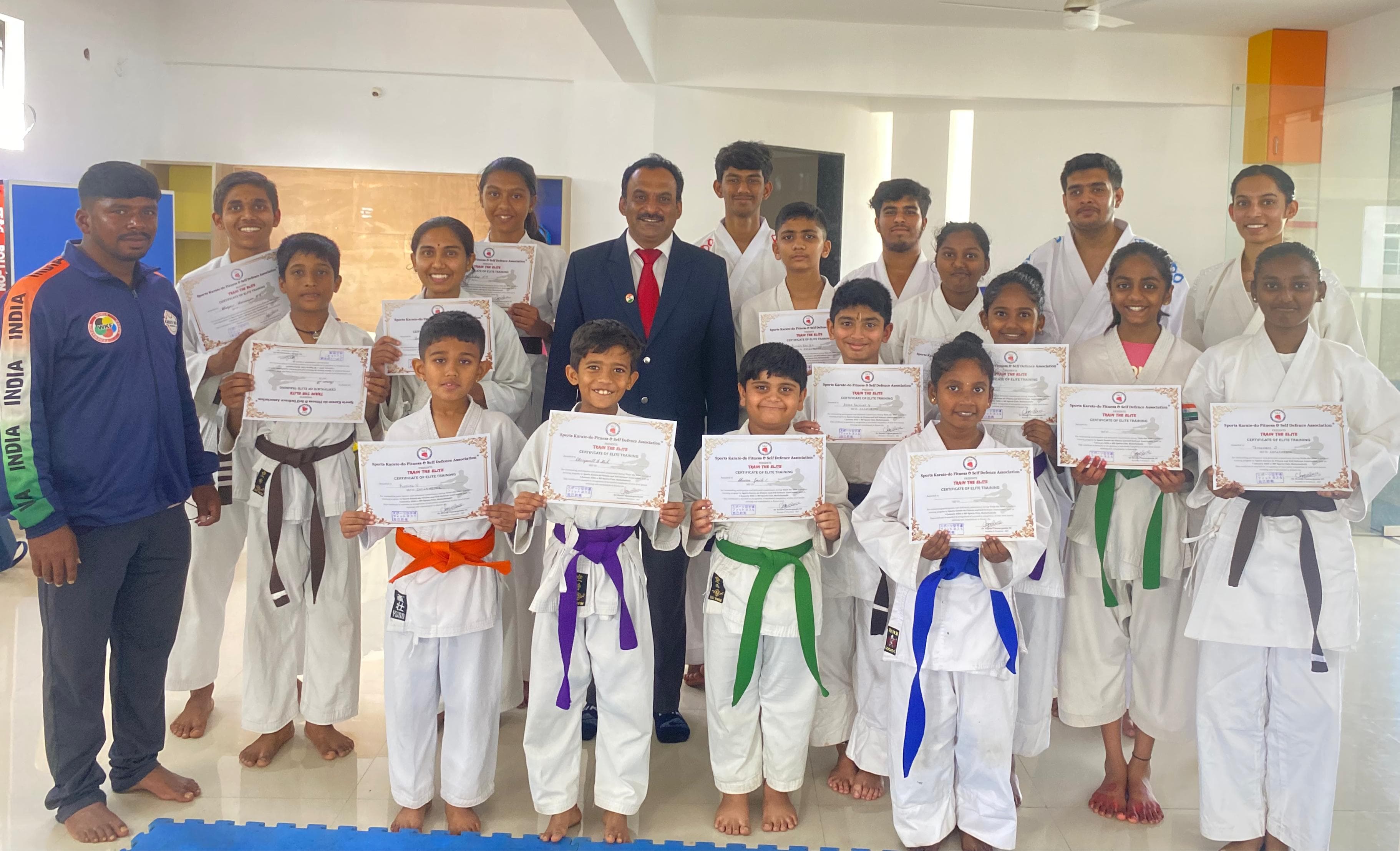 Train the Elite Camp — Certificate Ceremony
